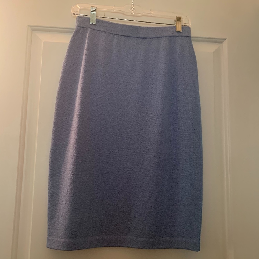 St. John Blue Pencil Skirt: Size 2-8